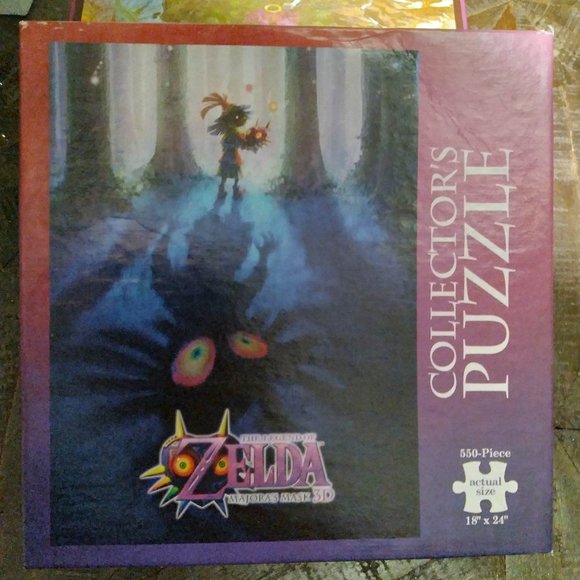 Legend of Zelda- Nintendo Puzzles- Lot of 4- 550 Piece Collector Jigsaw Puzzles - Picture 4 of 5